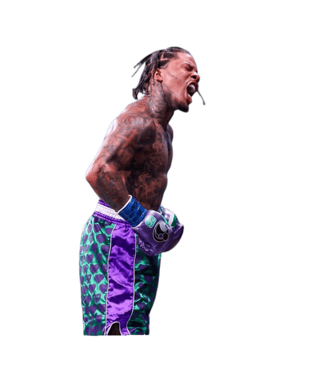 Gervonta Davis en célébration